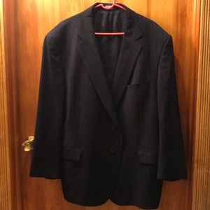 Blue men’s suit